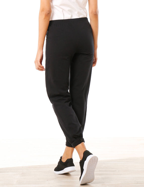 Legging 7/8ème coton biologique(**) (noir)