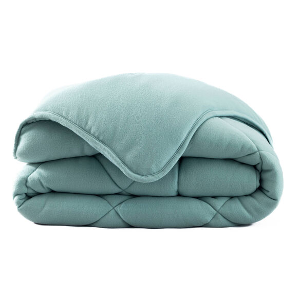 Fleece-dekbed 350 g/m&sup2; (watergroen)