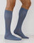 Sokken in fil d'Ecosse met masserend effect - set van 2 paar (blauw)