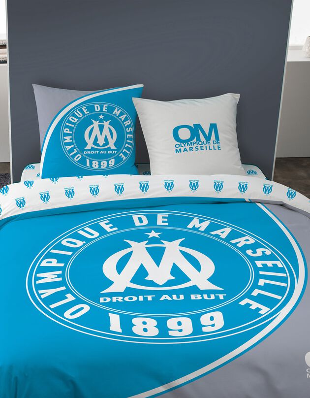 Parure de lit OM 1899 coton (bleu)