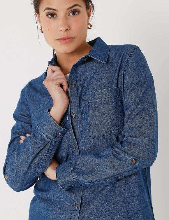 Chemise en jean (stone)