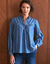 Blouse aspect jean manches longues, chambray (stone)