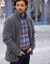 Extrawarme blouson in fleece (antraciet)