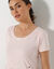 T-shirt imprimé fleurs - manches courtes (rose) T-shirt imprimé fleurs - manches courtes (rose)