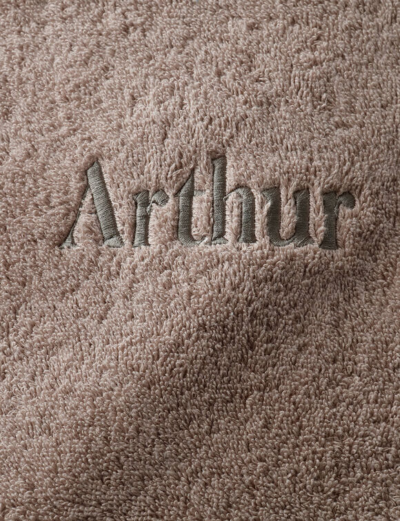 Collectie gepersonaliseerde badhanddoeken &ndash; heerlijk zacht, 540 g/m&sup2; (taupe)