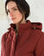 Parka matelass&eacute;e microfibre (terracotta)