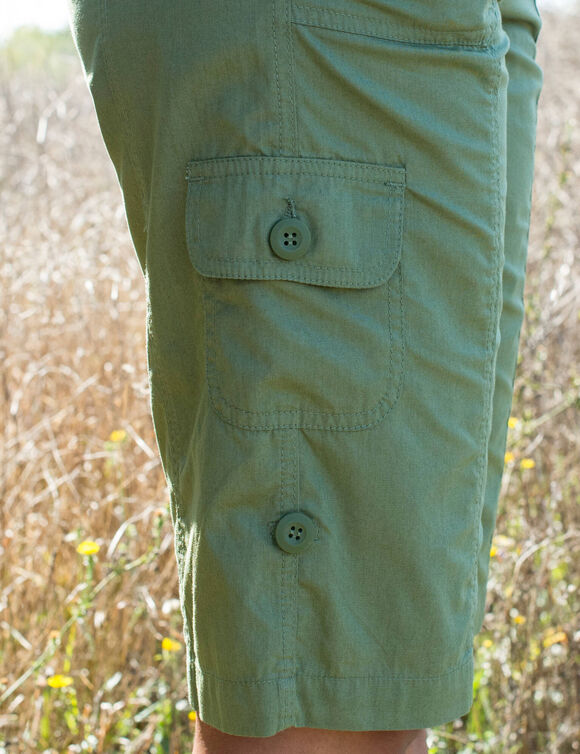 Bermuda battle, retroussable (kaki)