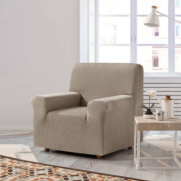 Housse fauteuil et canap&eacute; "Beta" (taupe)