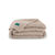 Deken in zuiver biowol, made in France (grijsbeige)