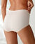 Supermaxislip met kant - set van 3 (zwart + nude + wit)