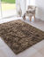 Tapis poils longs (taupe)