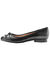 Platte ballerina's (zwart)