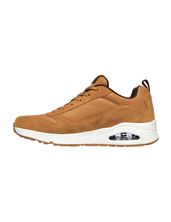 Sneakers met veters Uno - Stacre (karamel)