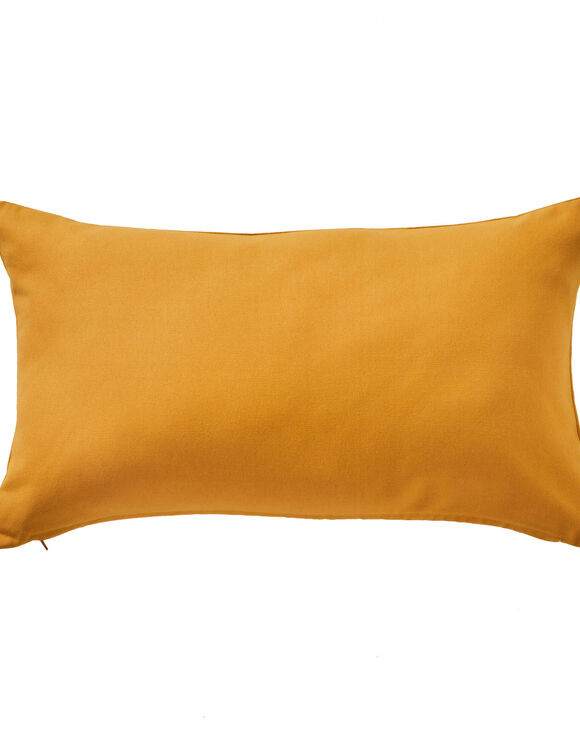 Housse de coussin unie bachette - lot de 2 (miel)