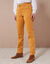 Pantalon chino stretch (curry)