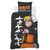 Bedlinnenset Naruto® katoen (zwart / oranje)