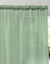 Panneau voile uni finition galon fronceur (vert)