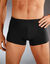 Effen shorty met elastische, overtrokken tailleband - set van 5 (zwart)