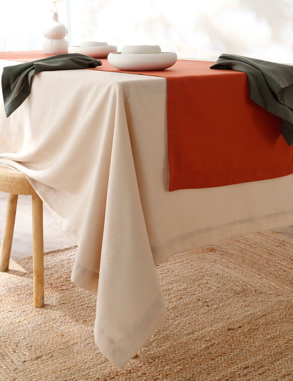 Nappe infroissable (naturel)