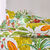 Linge de lit Bali imprim&eacute; - coton 57 fils/cm&sup2; (vert)