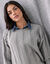 Pull col rond  (gris)