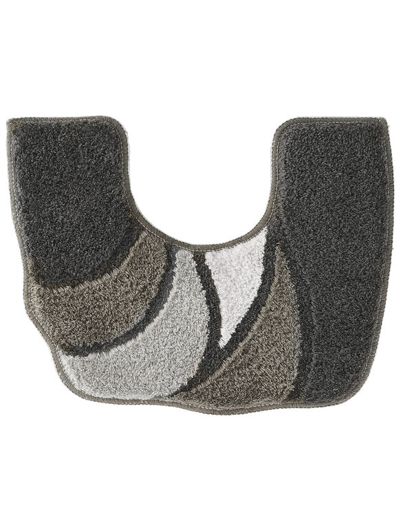 Tapis de bain pétales (gris)