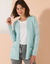 Vest met kasjmiertouch (watergroen)