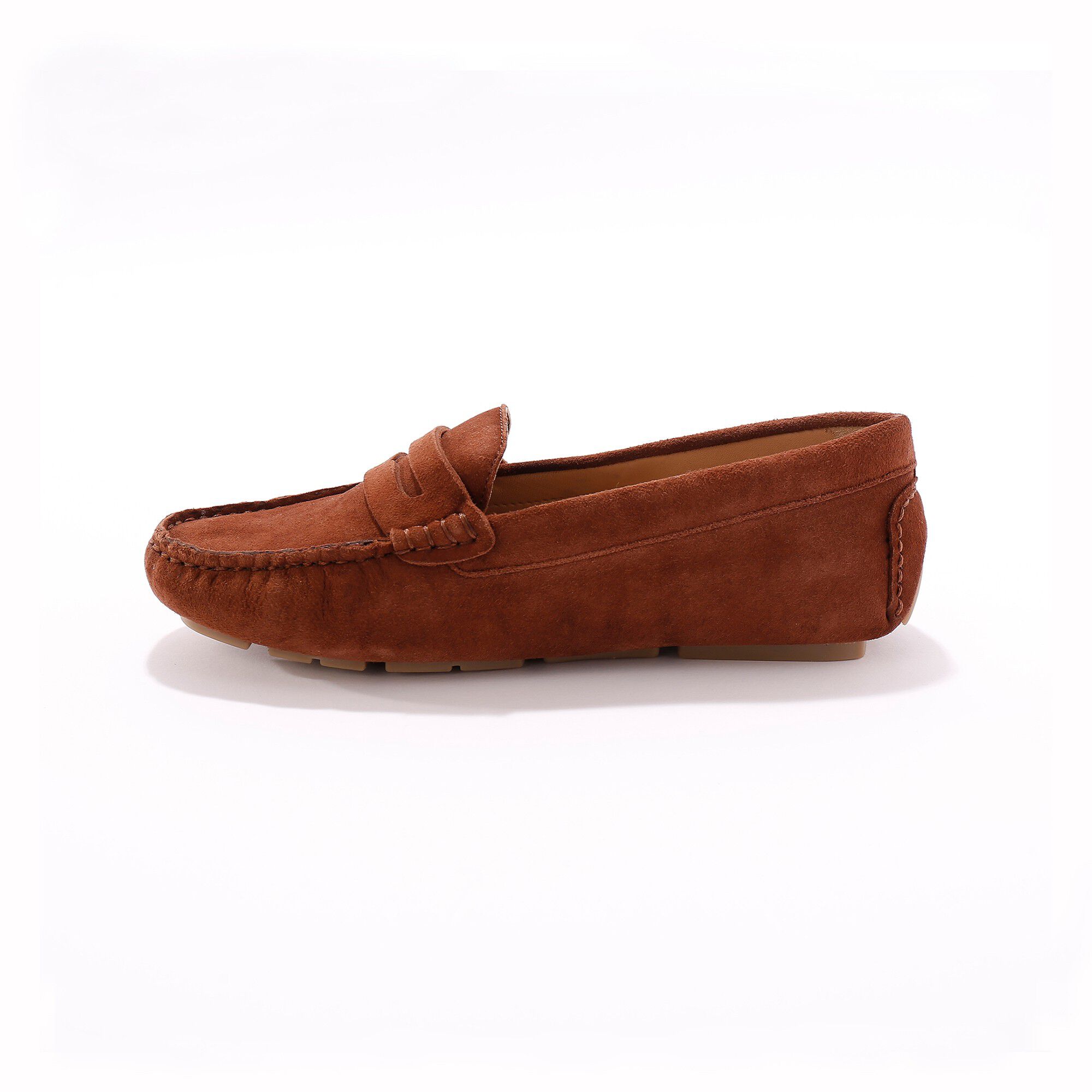Chaussures Femme Drew En Cuir Marron - Confort, Bout Fermé, Boucle Et Sans Lacets - Taille 7