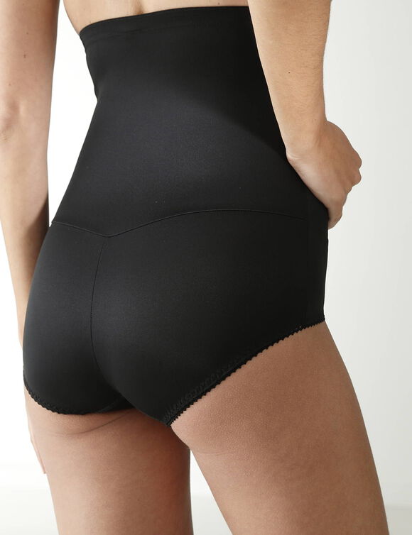 Culotte haute sculptante - maintien intense (noir)