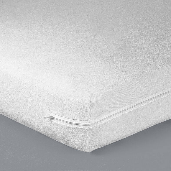 Housse de matelas ultra extensible 25 cm Sanitized&reg; (blanc)