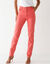 Pantalon chino stretch (corail)