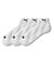 Chaussettes basses matelassées quarter - lot de 3 paires (blanc) Chaussettes basses matelassées quarter - lot de 3 paires (blanc)