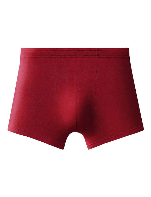 Effen shorty met elastische, overtrokken tailleband - set van 5 (rood + blauw + zwart)