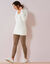 Legging met elastische taille (grijsbeige)
