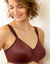 Essential Minimizer: fantasievolle minimizer-bh van microvezel &ndash; met beugels (chocolade)
