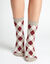 Fantasiesokken met &bdquo;herfst&ldquo;-motieven en jacquardmotieven &ndash; set van 3 paar (roze / tomette)