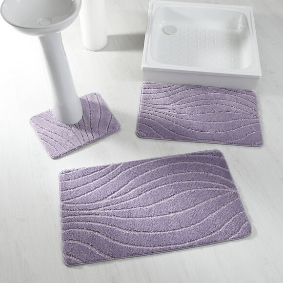Tapis de bain rivière (lilas)