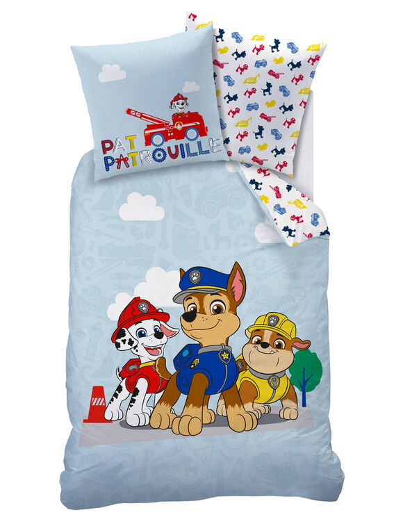 Parure de lit Pat Patrouille&reg; - coton (bleu)
