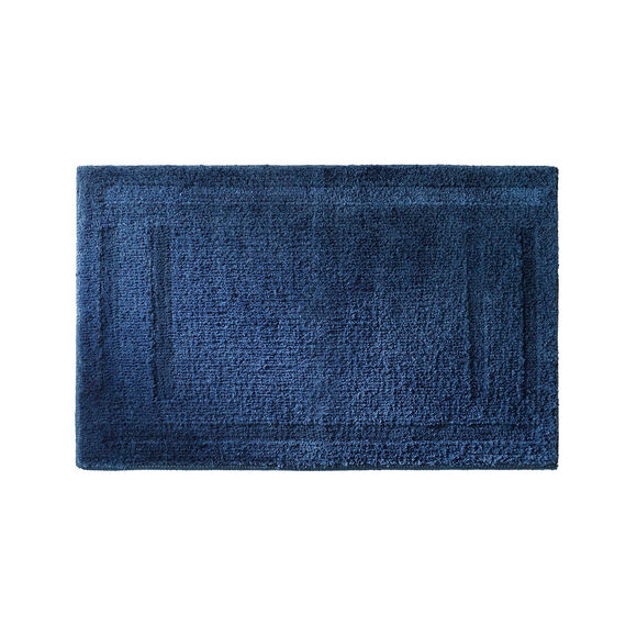 Tapis de bain qualité hôtelière 2100 g/m² (bleu)