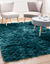 Tapijt met lange pool (smaragd)