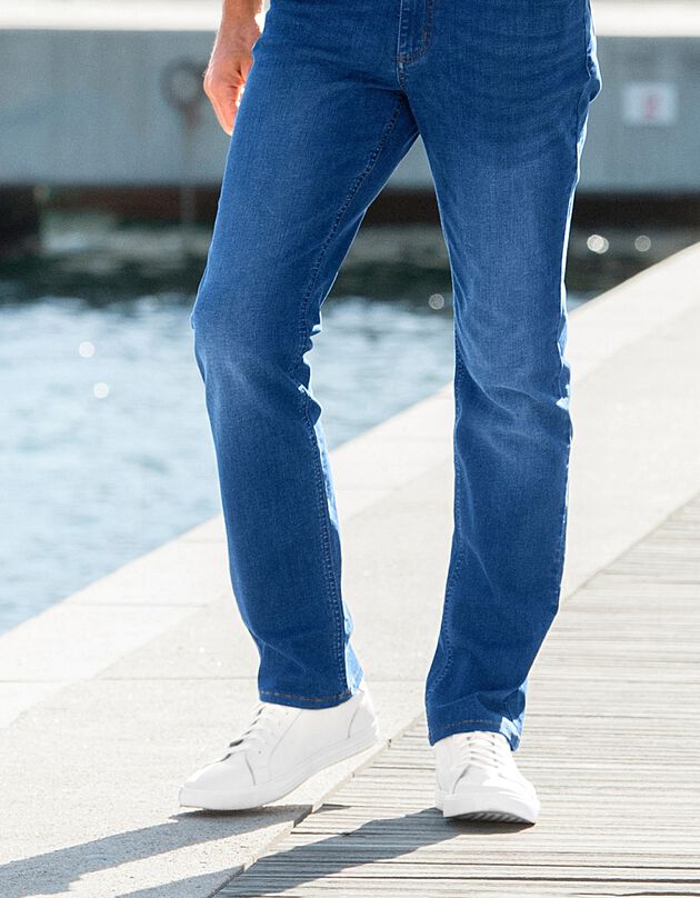 Leren sneakers met veters (wit)