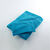 Effen handdoek, zacht comfort, personaliseerbaar (turkoois)