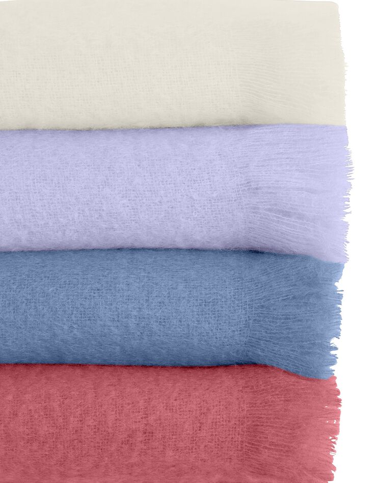 Couverture laine mohair Angora Blancheporte