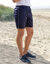 Sportieve, elastsiche short (marine)