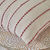 Kussen in artisanaal weefsel (naturel / terracotta)