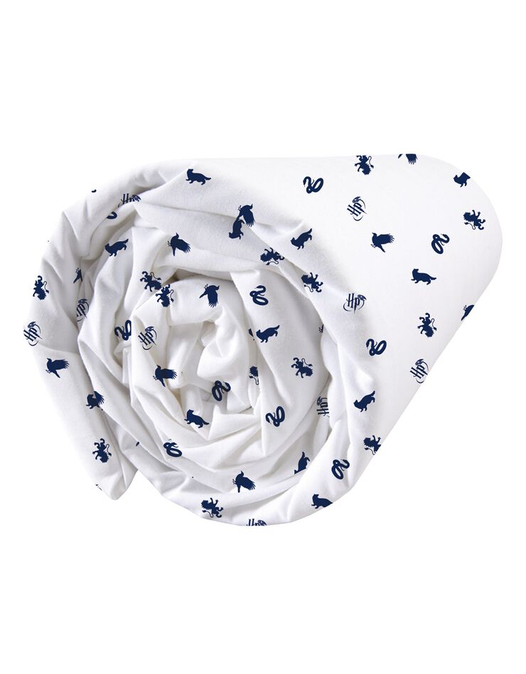 Parure de lit Blason Harry Potter® - coton (bleu marine)