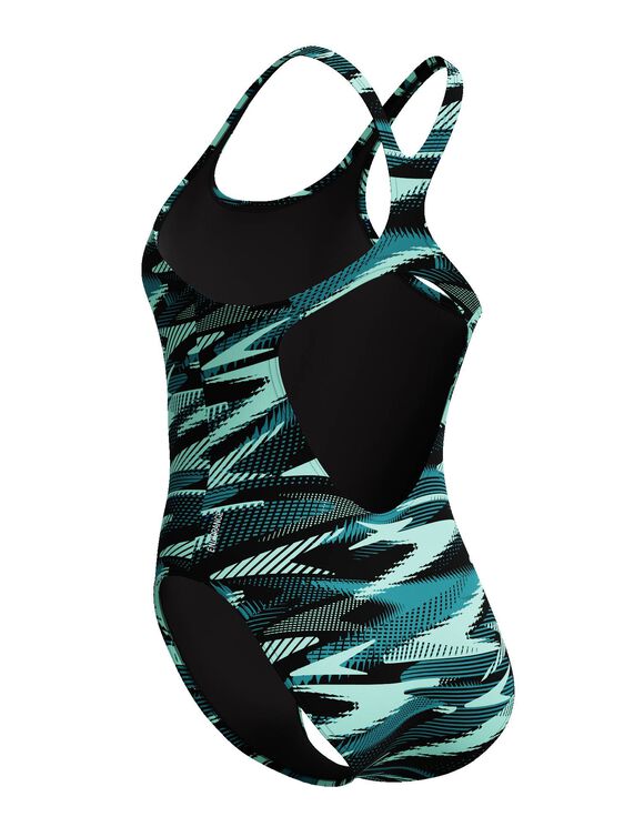Maillot de bain 1 pièce Hyperboom Medalist (noir / bleu)