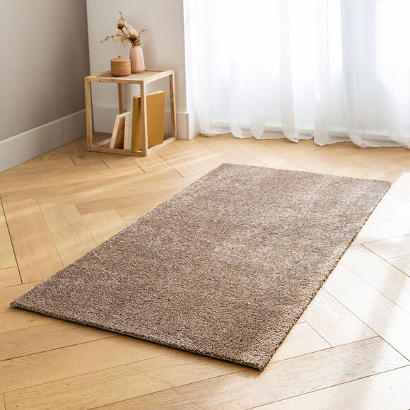 Zacht en comfortabel tapijtje (zandkleur)