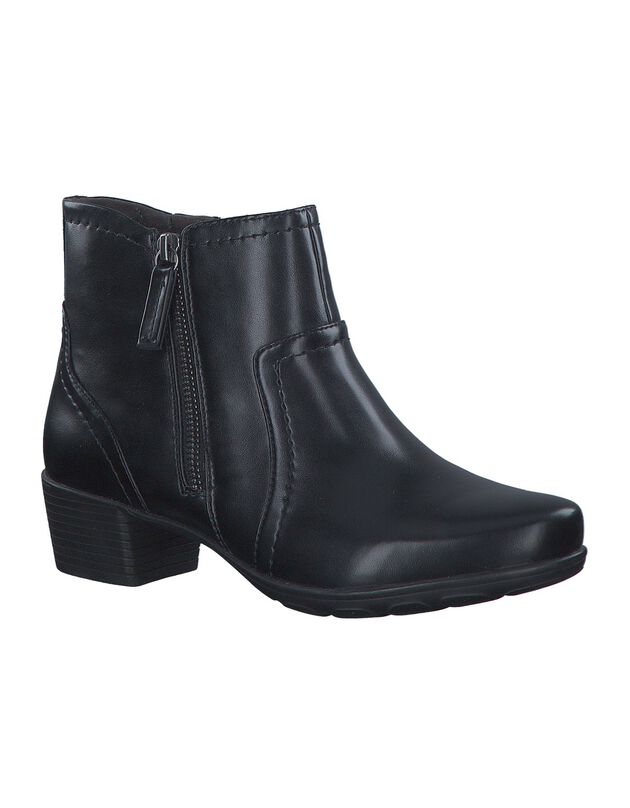 Boots zippées (noir)