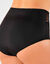 Gainette microfibre et guipure Rima - lot de 2 (noir)